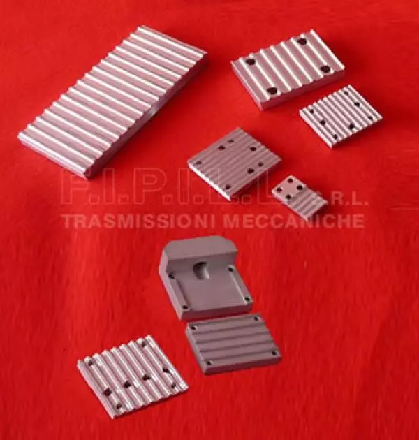 Plaques de blocage pour courroies dentées