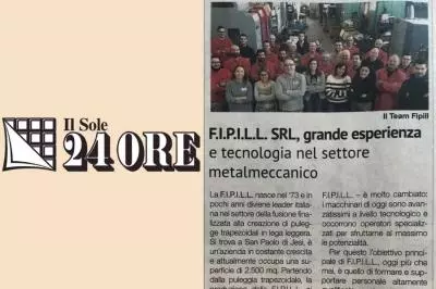 Il Sole 24 Ore: F.I.P.I.L.L. Srl, grande esperienza